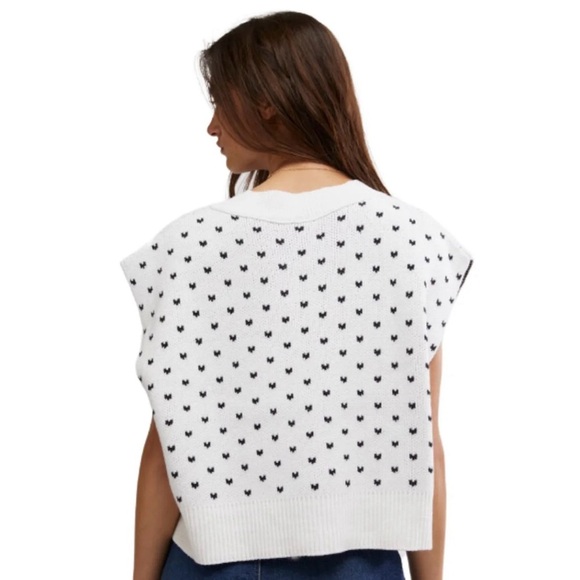 Free People Easy Street Sweater Vest Size S - Picture 9 of 9